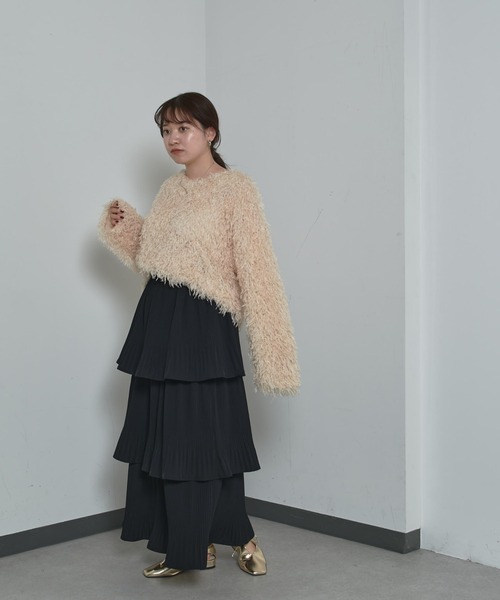 COLONY 2139（コロニートゥーワンスリーナイン）の「WEB・一部店舗限定 / サイドオープンフラットシューズ（パンプス・レディース・シルバー/ゴールド/ブラック・LARGE/MEDIUM）」の15枚目の写真