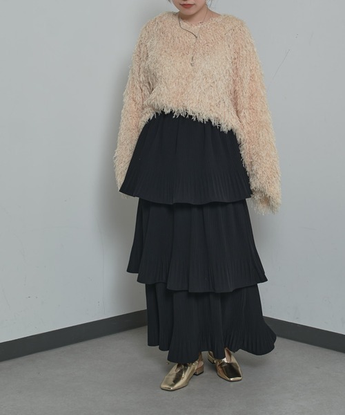 COLONY 2139（コロニートゥーワンスリーナイン）の「WEB・一部店舗限定 / サイドオープンフラットシューズ（パンプス・レディース・シルバー/ゴールド/ブラック・LARGE/MEDIUM）」の13枚目の写真