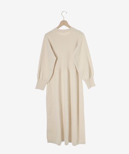 le.coeur blanc(ルクールブラン)の「フレアニットワンピース(ワンピース・レディース・アイボリー/ブラック・38)」の10枚目の写真