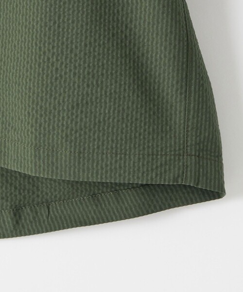 WILD THINGS（ワイルドシングス）の「【別注】＜WILD THINGS＞ショートスリーブ シャツ 140-160cm（シャツ/ブラウス・キッズ・ダークグリーン/ネイビー・L(160cm)/M(140-150cm)）」の8枚目の写真