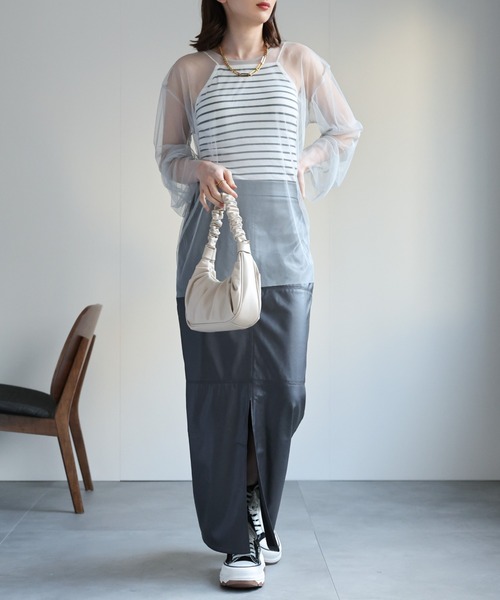 sakishimatokyo（サキシマトーキョー）の「【SET商品】チュール / ビスチェ アンサンブル（ベスト・レディース・ブラック/グレー/オフホワイト・FREE）」の11枚目の写真
