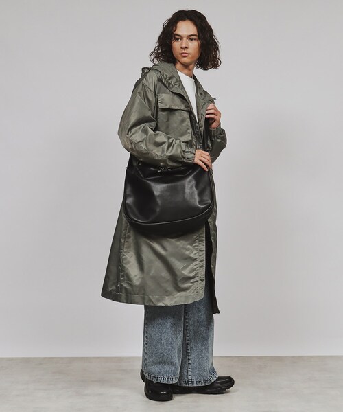 tk.TAKEO KIKUCHI（ティーケータケオキクチ）の「◆ドロストショルダーバッグ（ショルダーバッグ・メンズ・ブラック系/ブラック/シルバー系・00）」の11枚目の写真