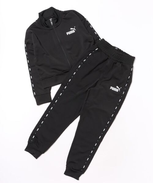 セール】PUMA プーマ キッズ ガールズ テープ スーツ 上下セット