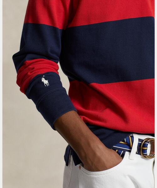 ポロラルフローレン　Ralph Lauren ラガーシャツ　ポロシャツ　L古着. POLO Ralph Lauren ポロ ラルフローレン ラガーシャツ L