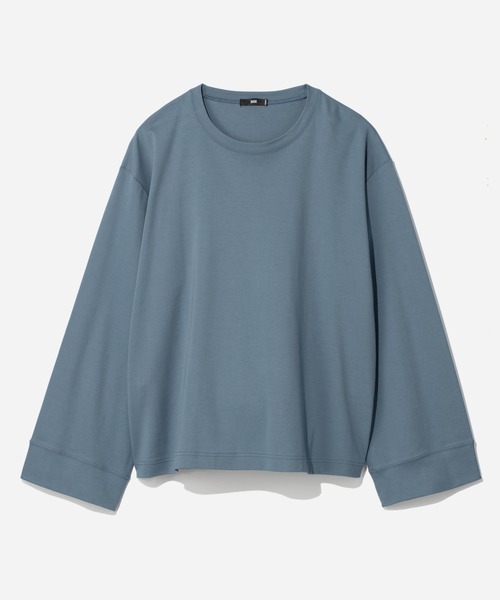 HARE（ハレ）の「DABOルーズスムースカット(HARE)（Tシャツ/カットソー・メンズ・ホワイト/ブルー/ブラック・SMALL/MEDIUM）」の3枚目の写真