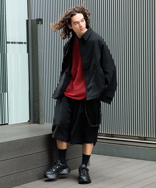 HARE（ハレ）の「DABOルーズスムースカット(HARE)（Tシャツ/カットソー・メンズ・ホワイト/ブルー/ブラック・SMALL/MEDIUM）」の14枚目の写真