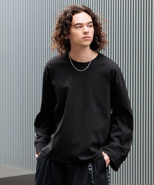 HARE（ハレ）の「DABOルーズスムースカット(HARE)（Tシャツ/カットソー・メンズ・ホワイト/ブルー/ブラック・SMALL/MEDIUM）」の16枚目の写真