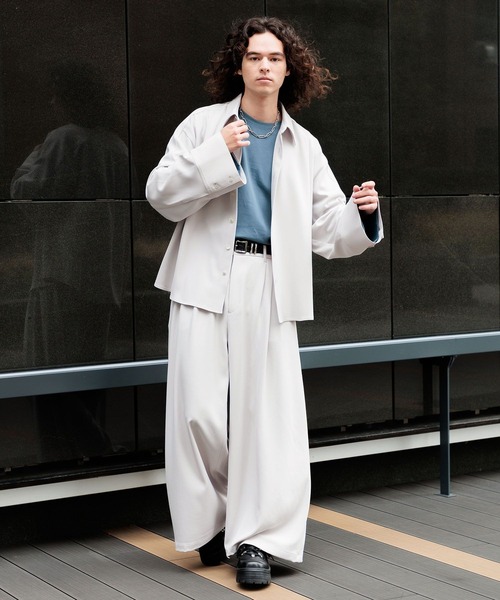 HARE（ハレ）の「DABOルーズスムースカット(HARE)（Tシャツ/カットソー・メンズ・ホワイト/ブルー/ブラック・SMALL/MEDIUM）」の19枚目の写真