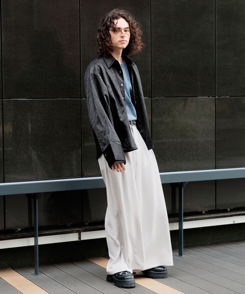 HARE（ハレ）の「DABOルーズスムースカット(HARE)（Tシャツ/カットソー・メンズ・ホワイト/ブルー/ブラック・SMALL/MEDIUM）」の20枚目の写真