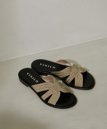 SALON adam et rope' | 【VINILO（ヴィニーロ）】別注ラメフラットサンダル(サンダル)