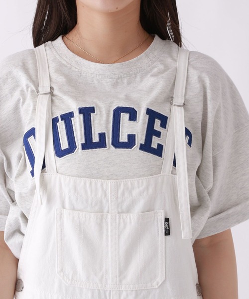 repipi armario（レピピ アルマリオ）の「ホソサスオーバーオール（サロペット/オーバーオール・キッズ・ホワイト/ライトブルー/ブルー系その他・LARGE/MEDIUM/SMALL）」の8枚目の写真