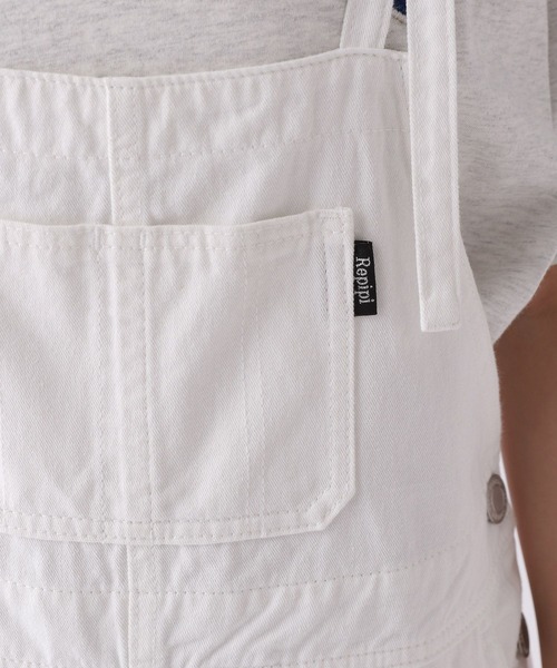 repipi armario（レピピ アルマリオ）の「ホソサスオーバーオール（サロペット/オーバーオール・キッズ・ホワイト/ライトブルー/ブルー系その他・LARGE/MEDIUM/SMALL）」の14枚目の写真