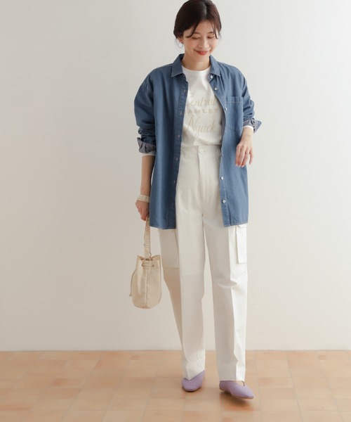 URBAN RESEARCH DOORS(アーバンリサーチドアーズ)の「撥水ミニショルダーバッグ(ショルダーバッグ・レディース・ブラック/ベージュ系その他/ベージュ・ONE)」の7枚目の写真