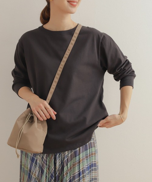 URBAN RESEARCH DOORS(アーバンリサーチドアーズ)の「撥水ミニショルダーバッグ(ショルダーバッグ・レディース・ブラック/ベージュ系その他/ベージュ・ONE)」の20枚目の写真