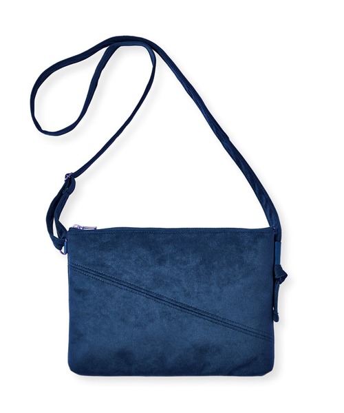 【正規店購入】CAFUNE ネイビー スエード ショルダーバッグ CAFUNE ショルダーバッグ - メルカリ