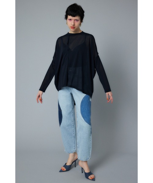 HeRIN.CYE（ヘリンドットサイ）の「Sheer deformation tops シアーディ