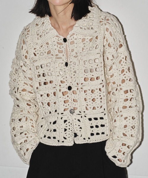 TODAYFUL（トゥデイフル）の「TODAYFUL Crochet Knit Shirts