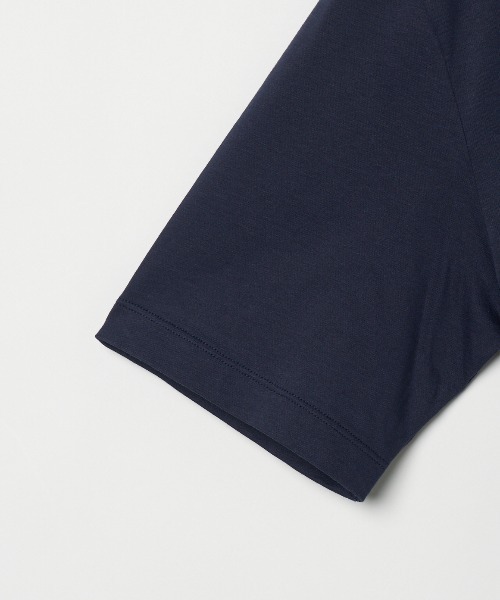 three dots(スリードッツ)の「サンデッドジャージー ポロシャツ New George(ポロシャツ・メンズ・ライトグレー・X-LARGE/LARGE/MEDIUM/SMALL)」の6枚目の写真