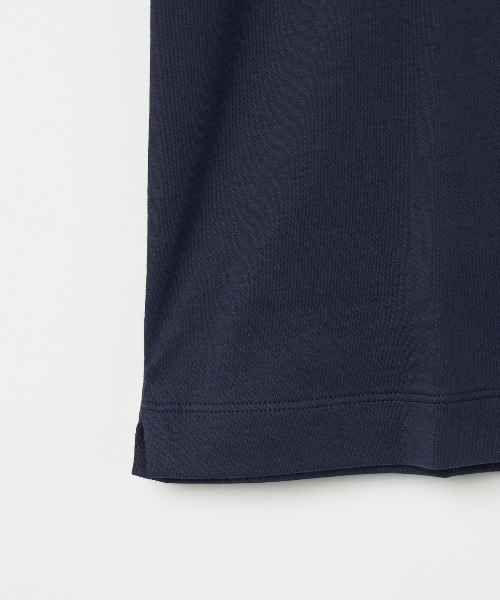 three dots(スリードッツ)の「サンデッドジャージー ポロシャツ New George(ポロシャツ・メンズ・ライトグレー・X-LARGE/LARGE/MEDIUM/SMALL)」の7枚目の写真