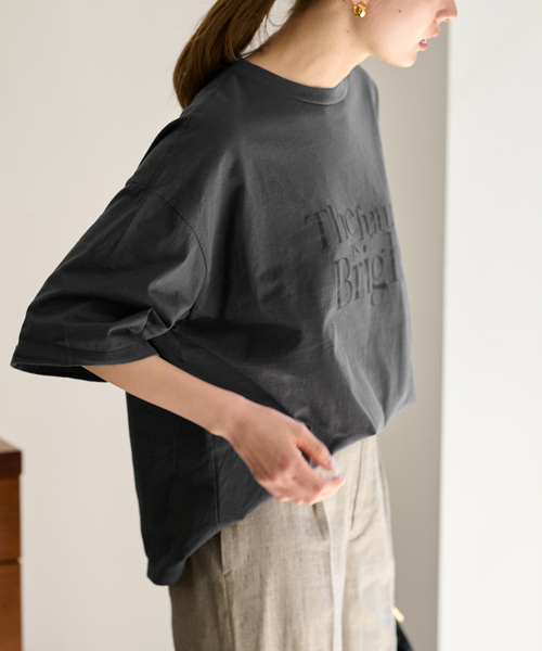 フレームワーク　ロゴプリントT セール】LOGOプリントTシャツ（Tシャツ/カットソー）｜FRAMeWORK