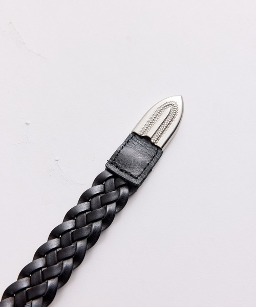 JUNRED(ジュンレッド)の「【 追加生産 】Bonded leather fiberメッシュベルト(ベルト・メンズ・ブラック・FREE)」の7枚目の写真