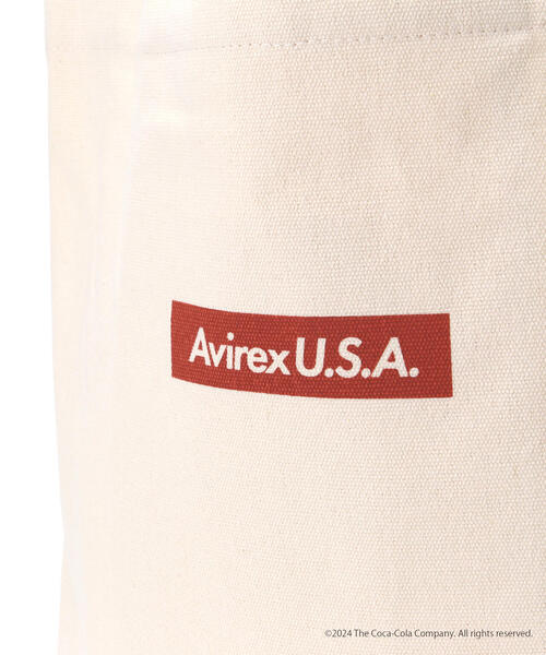 AVIREX（アヴィレックス）の「AVIREX / Coca-Cola 90s CHARACTER BAG（トートバッグ・メンズ・キナリ・FREE）」の16枚目の写真