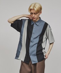 tk.TAKEO KIKUCHI | ブロッキングシャツ(シャツ/ブラウス)