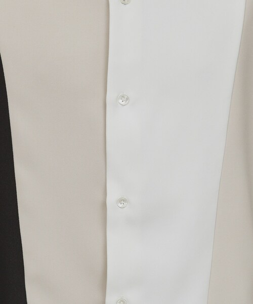 tk.TAKEO KIKUCHI（ティーケータケオキクチ）の「◆ブロッキングシャツ（シャツ/ブラウス・メンズ・ホワイト系5/ブラック系4/ブルー系4・01/02/03）」の15枚目の写真