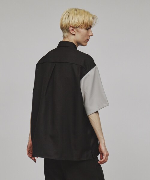 tk.TAKEO KIKUCHI（ティーケータケオキクチ）の「◆ブロッキングシャツ（シャツ/ブラウス・メンズ・ホワイト系5/ブラック系4/ブルー系4・01/02/03）」の17枚目の写真