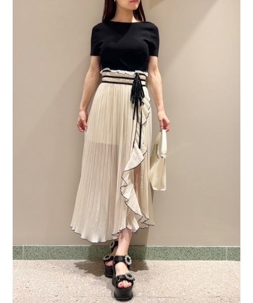 SNIDEL（スナイデル）の「プリーツスカショーパン（その他パンツ