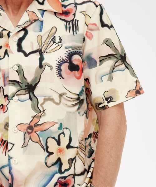 FRED PERRY（フレッドペリー）の「Floral Revere Collar Shirt（シャツ 