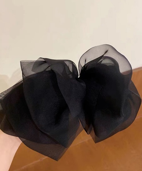 Miniministore(ミニミニストア)の「ビックリボン バレッタ ヘアアクセ韓国風(バレッタ/ヘアクリップ・レディース・アイボリー/ベージュ/ブラック/グレー・FREE)」の12枚目の写真