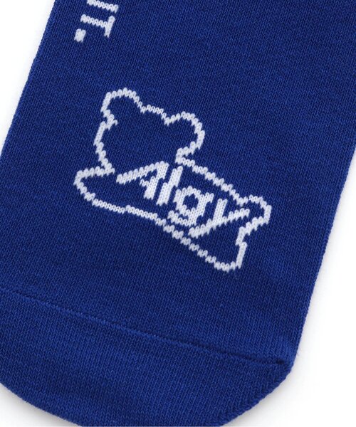 algy（アルジー）の「【抗菌防臭】カラフルリブショートソックス（ソックス/靴下・キッズ・ブラック/ブルー/オフホワイト・24/21）」の6枚目の写真