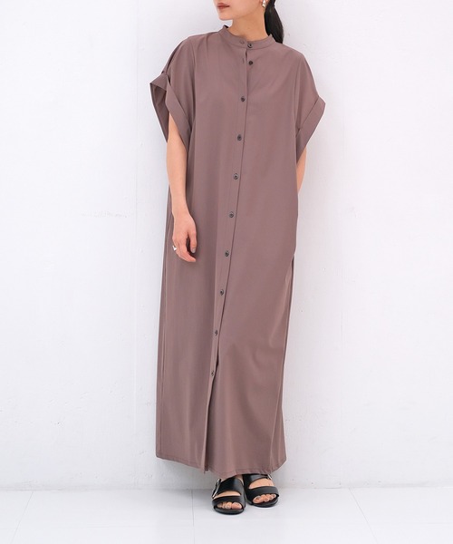 AKTE（アクテ）の「≪SPECIAL PRICE≫ワイドスリーブシャツワンピース