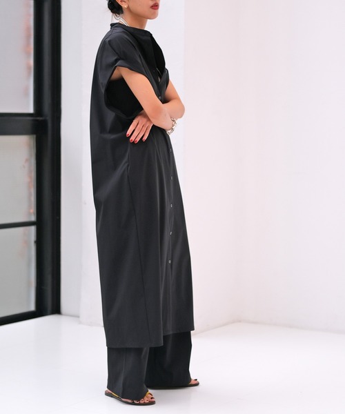 AKTE（アクテ）の「≪SPECIAL PRICE≫ワイドスリーブシャツワンピース
