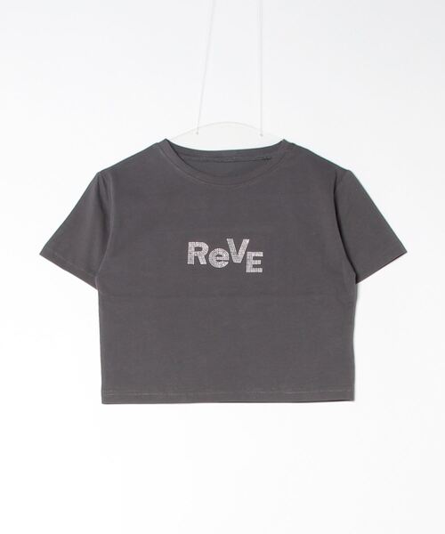 セール】ラインストーンクロップドTシャツ（Tシャツ/カットソー