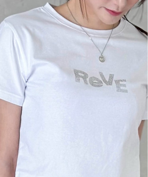 Per sist ence(パーシエンス)の「ラインストーンクロップドTシャツ(Tシャツ/カットソー・レディース・ピンク/ブラック/カーキ/オフホワイト/チャコールグレー・FREE)」の17枚目の写真