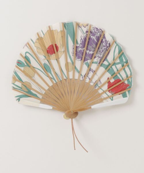 manipuri（マニプリ）の「MANIPURI / プリント扇子（扇子/うちわ・レディース・キナリ・FREE）」の3枚目の写真