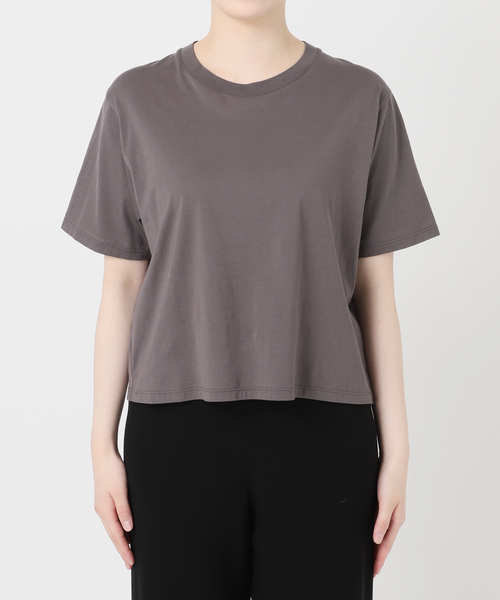 AP STUDIO(エーピーストゥディオ)の「ベーシッククロップドTシャツ(Tシャツ/カットソー・レディース・ブラック/ホワイト/ブラウン・FREE)」の17枚目の写真