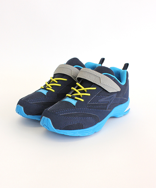 瞬足(シュンソク)の「瞬足Designed by CIAOPANIC TYPY ライズ(スニーカー・キッズ・キャメル/グレー/ネイビー・22/16/17/19/18/21.5/20/21)」の2枚目の写真