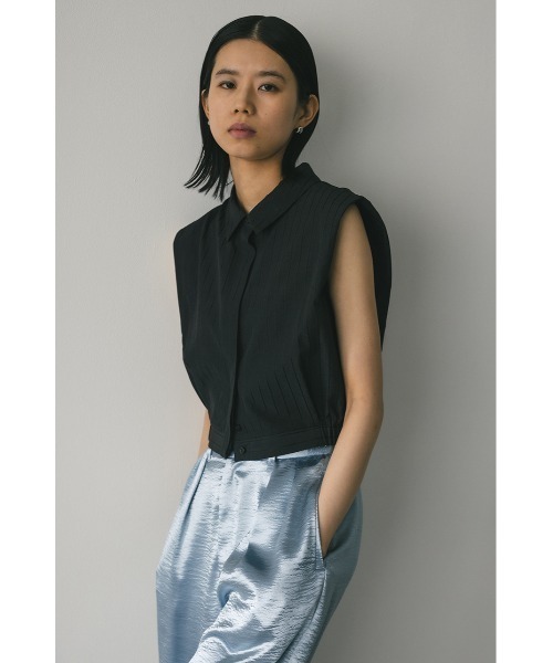 STYLEMIXER（スタイルミキサー）の「ストライプコンパクトシャツ（シャツ/ブラウス・レディース・ベージュ/ブラック/ホワイト・FREE）」の16枚目の写真