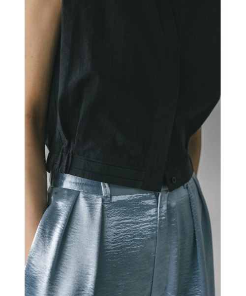 STYLEMIXER（スタイルミキサー）の「ストライプコンパクトシャツ（シャツ/ブラウス・レディース・ベージュ/ブラック/ホワイト・FREE）」の21枚目の写真