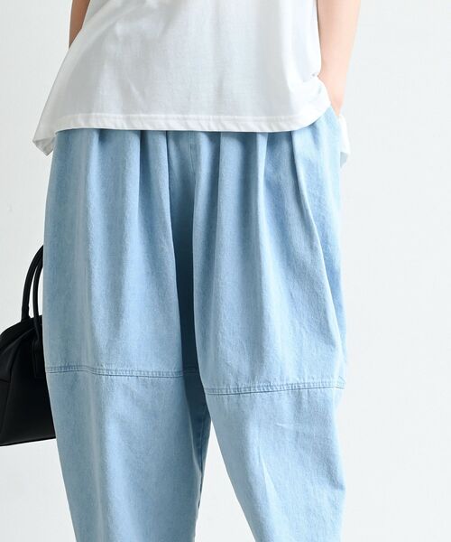 rps（アールピーエス）の「デニムエッグパンツ（デニムパンツ・レディース・ブラック/サックスブルー/ブルー・フリー）」の15枚目の写真