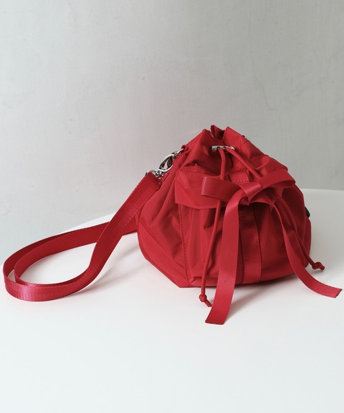 OUTDOOR PRODUCTS × Firsthand リボン巾着バッグ OUTDOOR PRODUCTS（アウトドアプロダクツ）の「OUTDOOR PRODUCTS