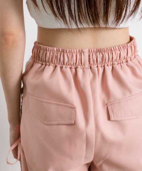 OLIVE des OLIVE（オリーブデオリーブ）の「【販売停止】バイカラーレースアップパンツ（その他パンツ・レディース・ピンク/グレー/ブラック・FREE）」の21枚目の写真