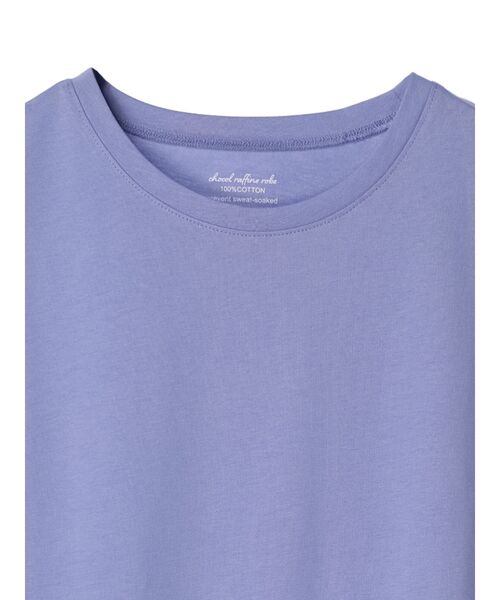 Green　Parks（グリーンパークス）の「汗染み防止ノースリーブプルオーバー（Tシャツ/カットソー・レディース・グレー系その他/サックスブルー/オフホワイト/ダークグレー・FREE）」の11枚目の写真