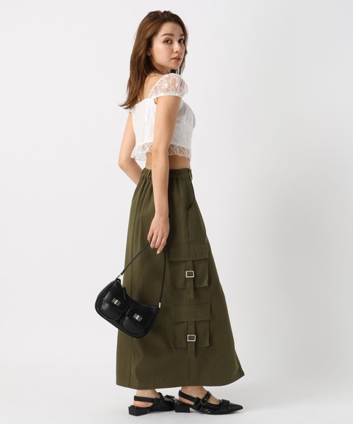 FOREVER 21（フォーエバー トゥエンティーワン）の「【2024SS】アソートレースコンパクトブラウス（シャツ/ブラウス・レディース・オフホワイト/ホワイト系その他/レッド/ブラック/ブラック系その他・FREE）」の14枚目の写真