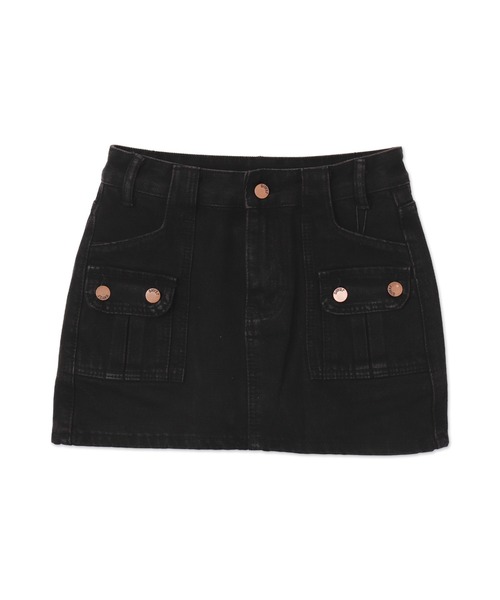 dispark（ディスパーク）の「DISPARK/カーゴミニデニムスカート（デニムスカート・レディース・ブラック系1/ブルー系1・FREE）」の17枚目の写真
