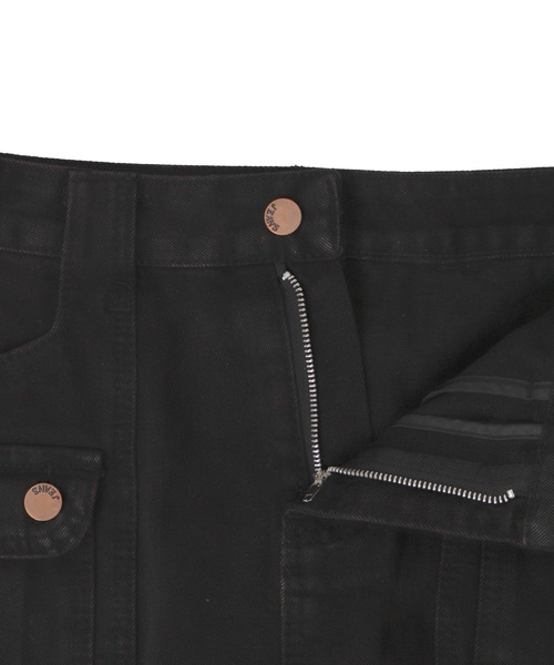 dispark（ディスパーク）の「DISPARK/カーゴミニデニムスカート（デニムスカート・レディース・ブラック系1/ブルー系1・FREE）」の14枚目の写真