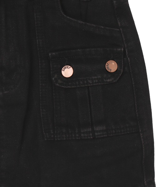 dispark（ディスパーク）の「DISPARK/カーゴミニデニムスカート（デニムスカート・レディース・ブラック系1/ブルー系1・FREE）」の12枚目の写真